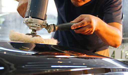 新車でも磨く?イメージ画像